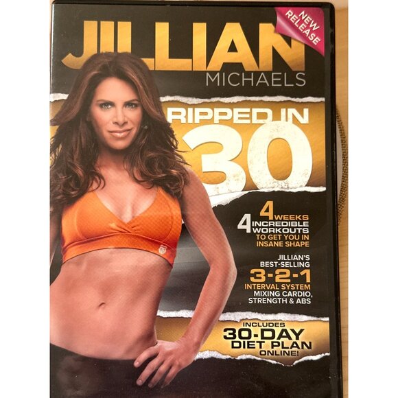 DVD Jillian Michaels "Ripped In 30" Workout Program - Picture 4 of 4